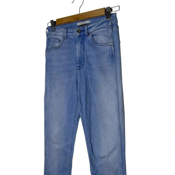Scotch & Soda Haut High Rise Skinny Jeans Blue Denim Blue Slim Jeans  Size 27 - Picture 5 of 13